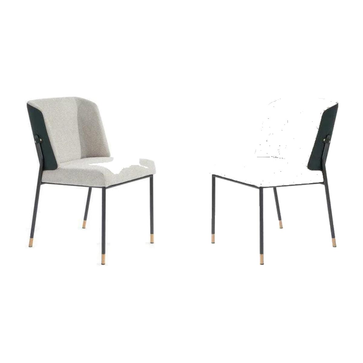 Tommy Franks Victor Set of 2 Dining Chair in Enzimi Cream – image 1