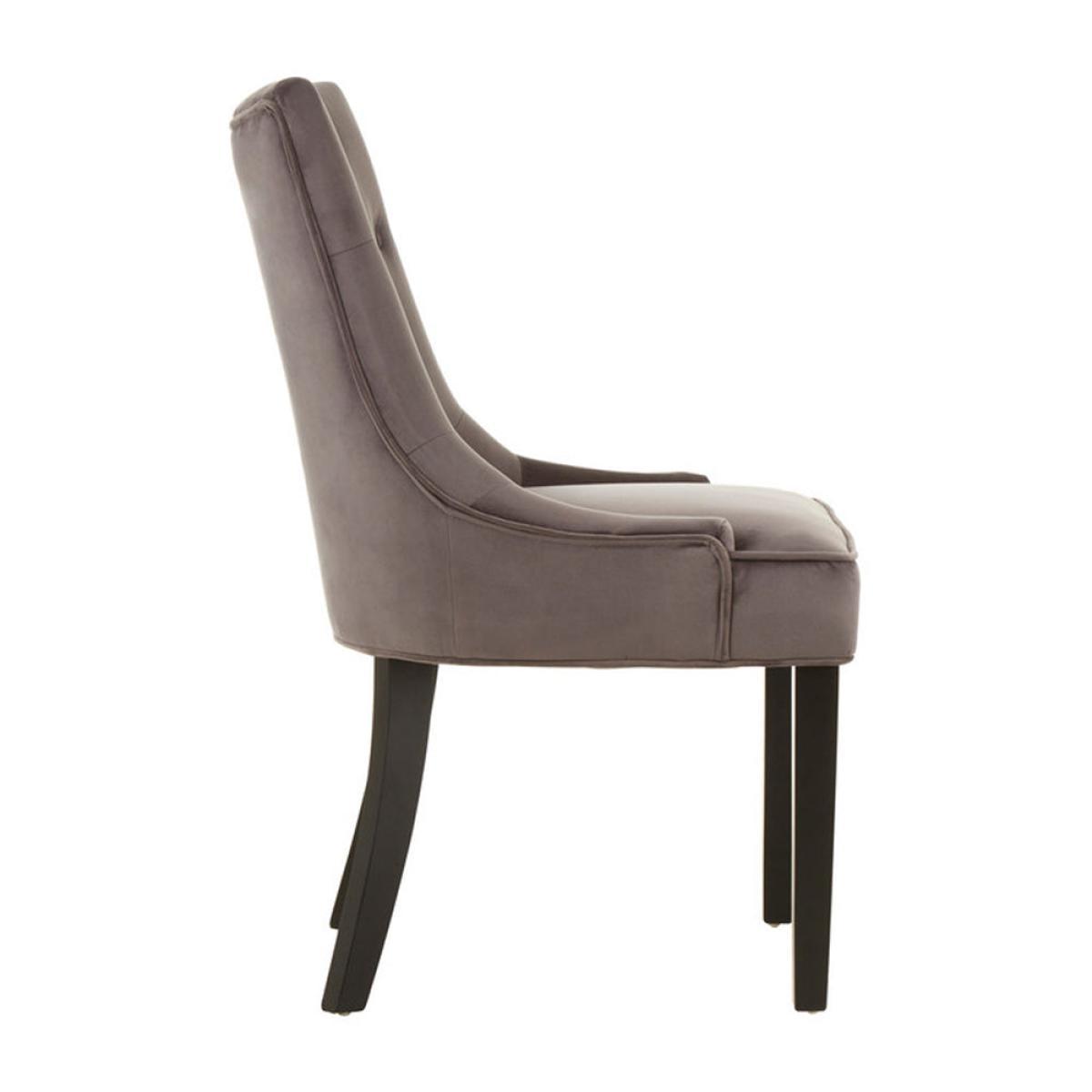 Olivia's Daxi Dining Chair, Storm Grey Faux Leather – image 2