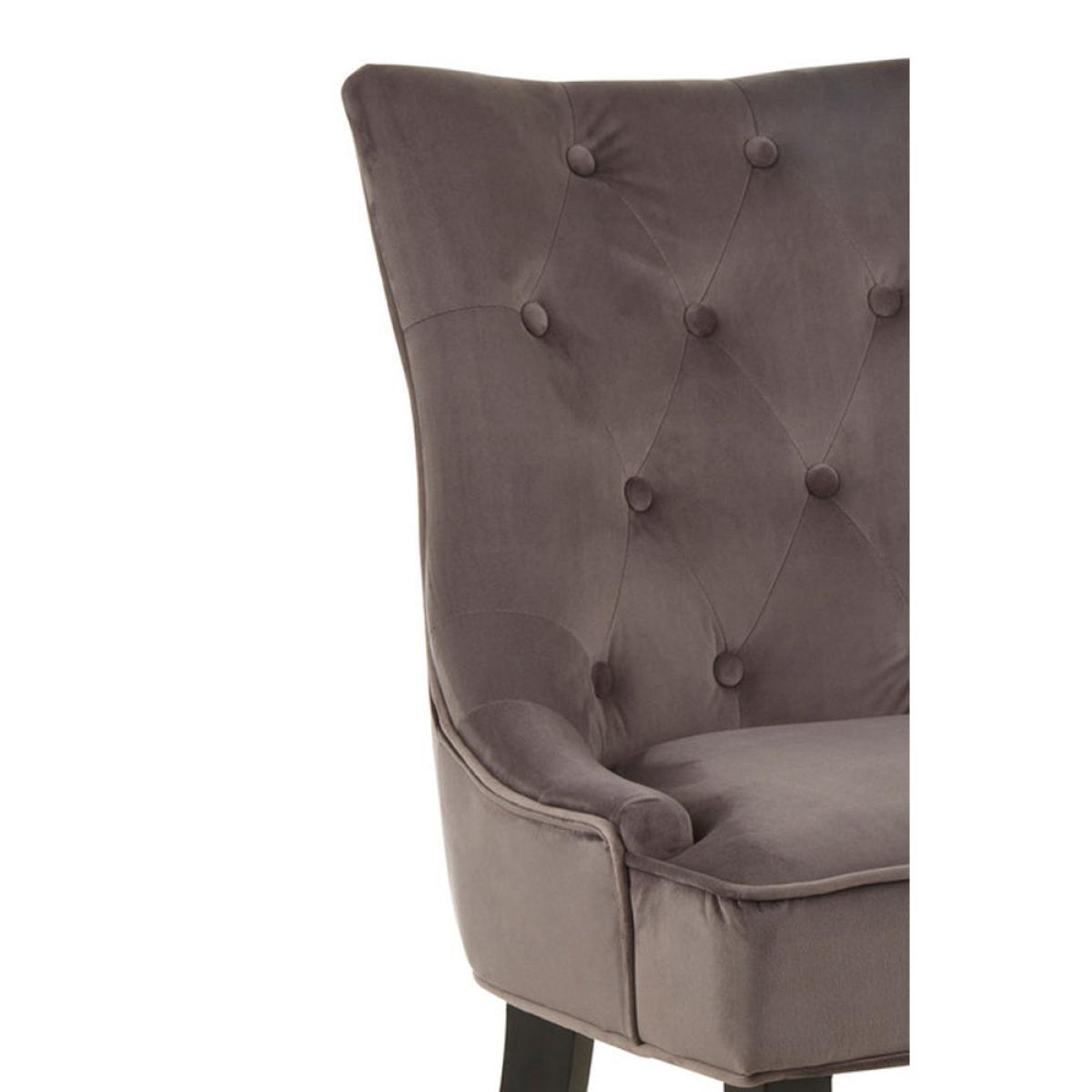 Olivia's Daxi Dining Chair, Storm Grey Faux Leather – image 4