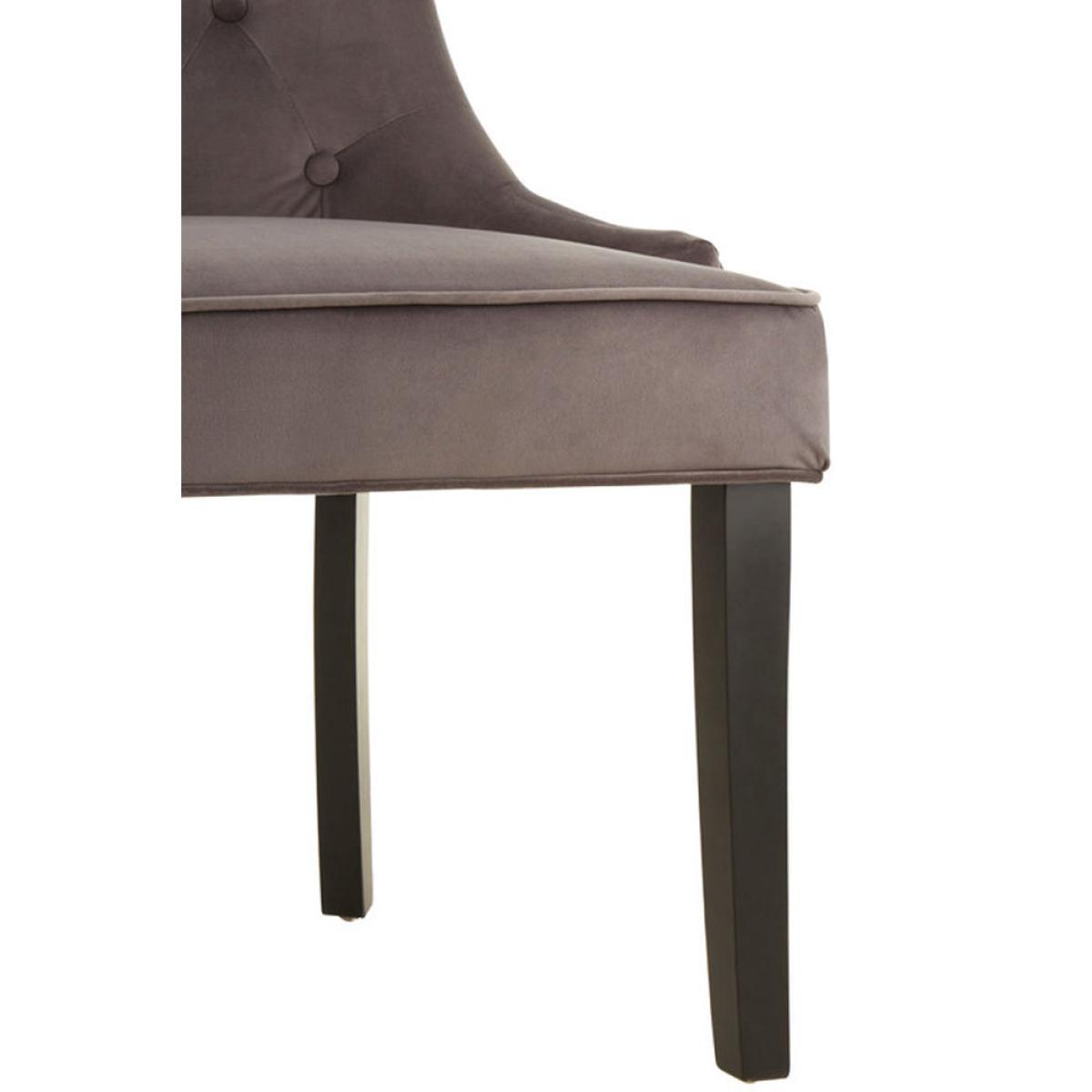 Olivia's Daxi Dining Chair, Storm Grey Faux Leather – image 5