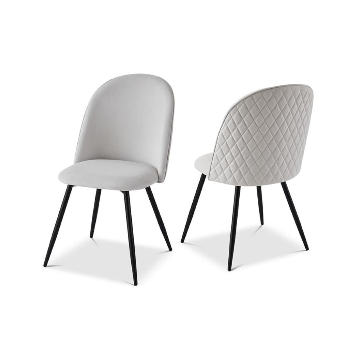 Berkeley Designs Soho Dining Chair in Cream (Set of 2) – image 3