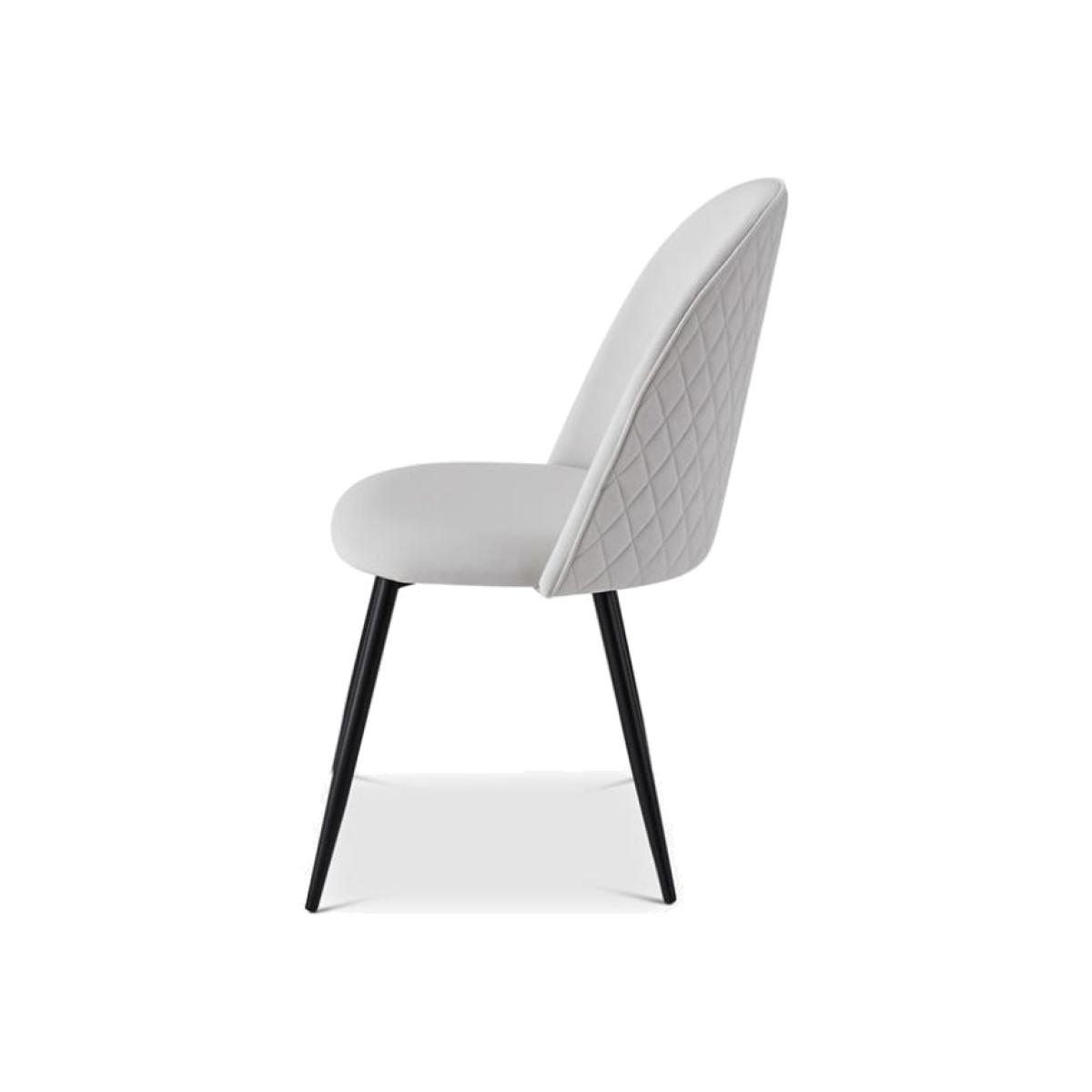 Berkeley Designs Soho Dining Chair in Cream (Set of 2) – image 1