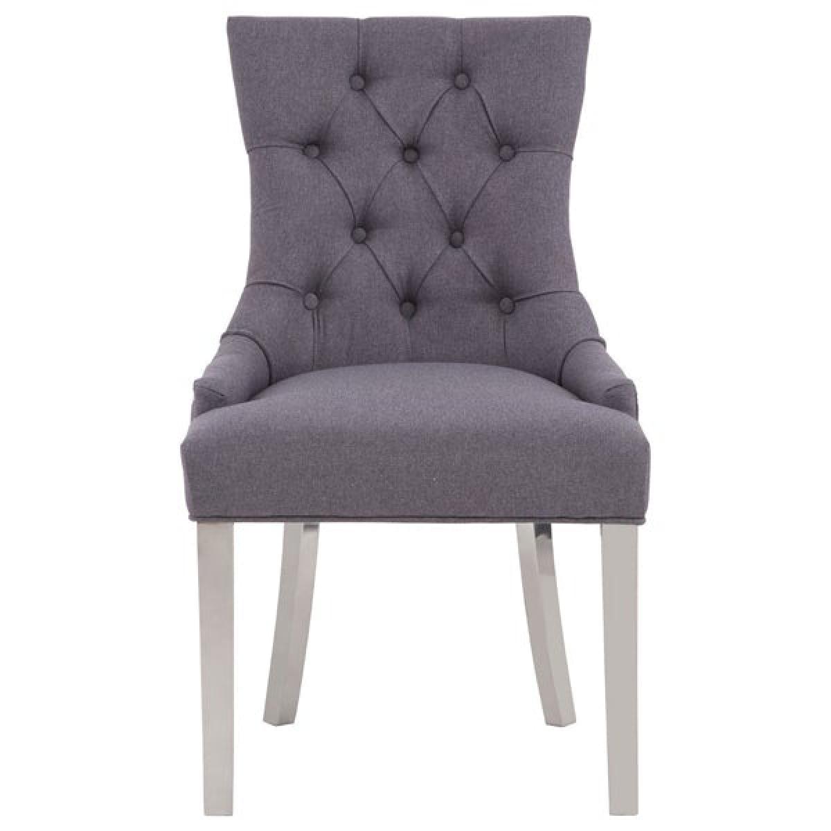 Olivia's Remi Dining Chair in Grey Set of 2 | Outlet – image 2
