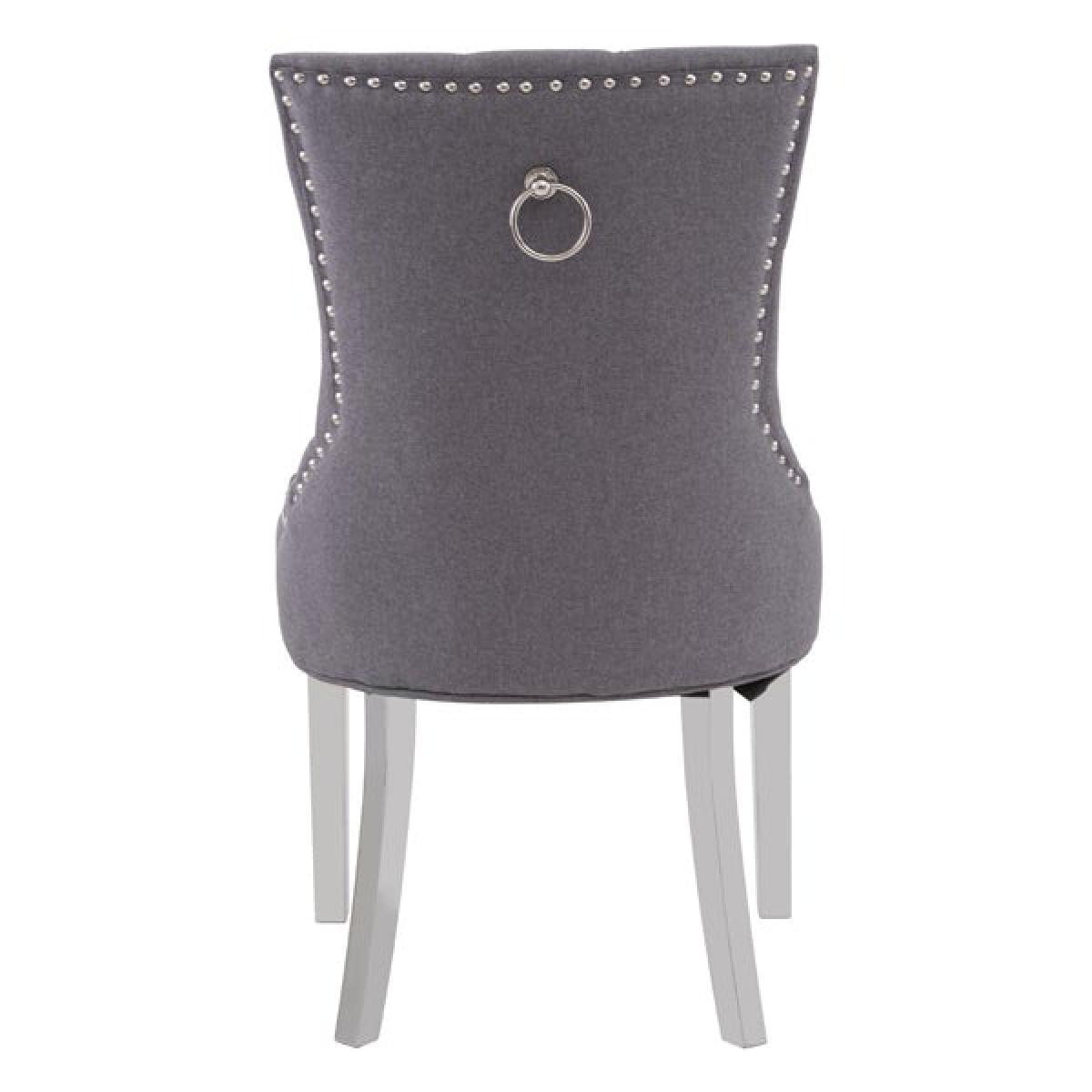 Olivia's Remi Dining Chair in Grey Set of 2 | Outlet – image 4