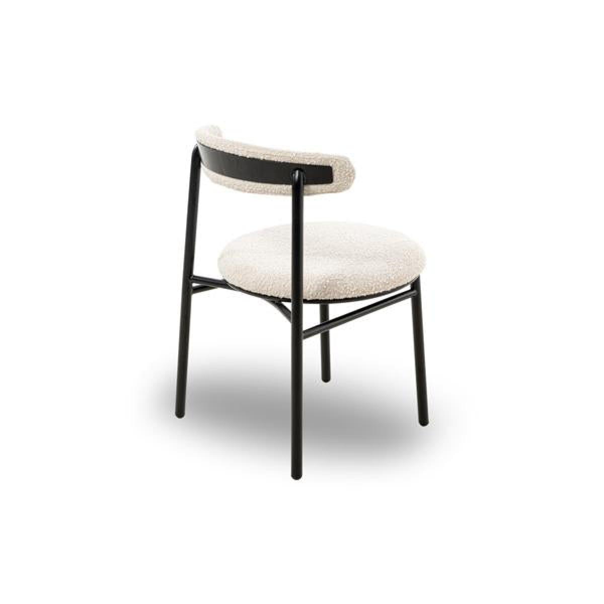 Liang & Eimil Set of 2 Nook Boucle Sand Dining Chairs – image 4