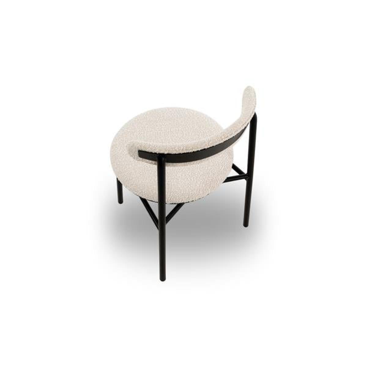 Liang & Eimil Set of 2 Nook Boucle Sand Dining Chairs – image 6