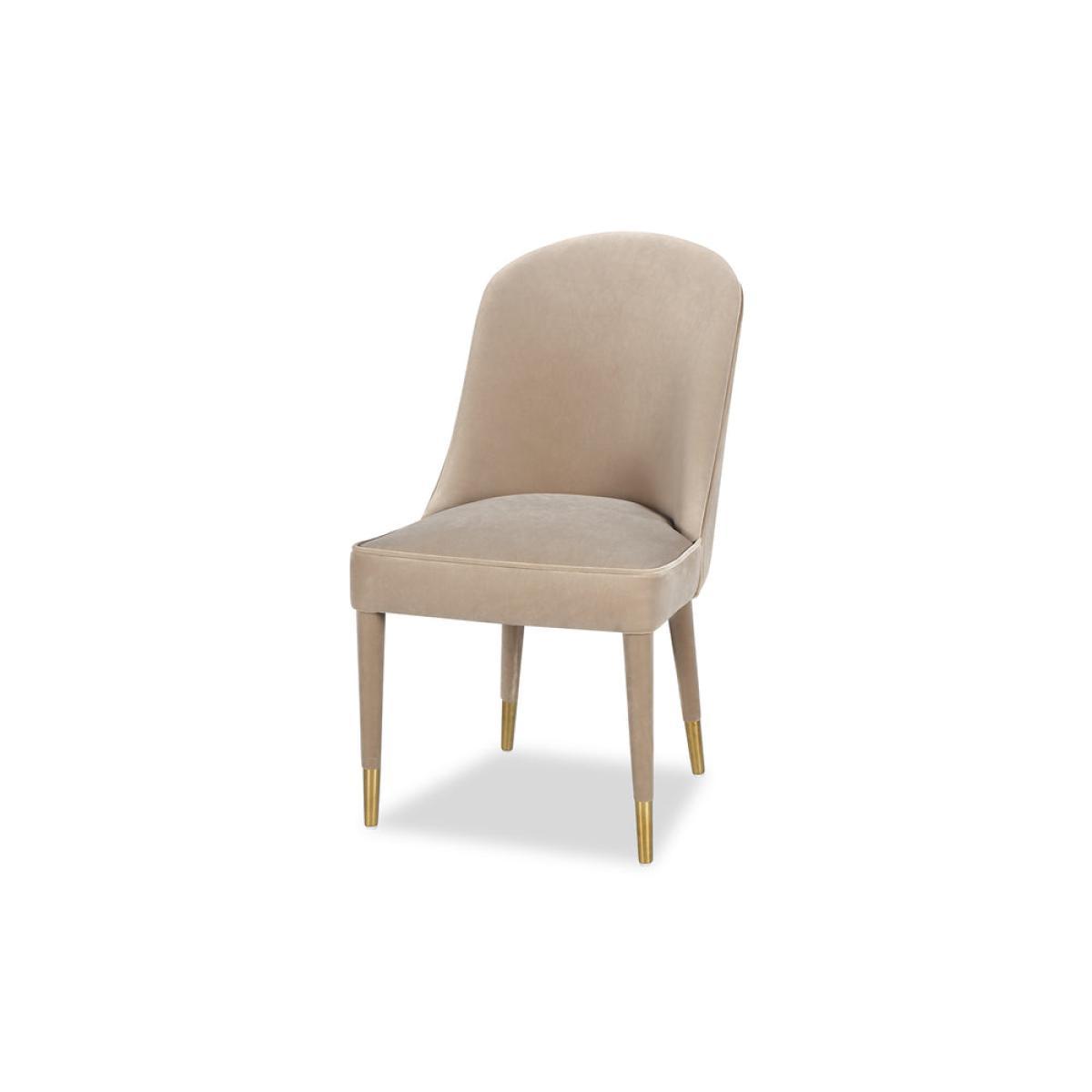 Liang & Eimil Viva Baxter Mink Velvet Chair – image 2