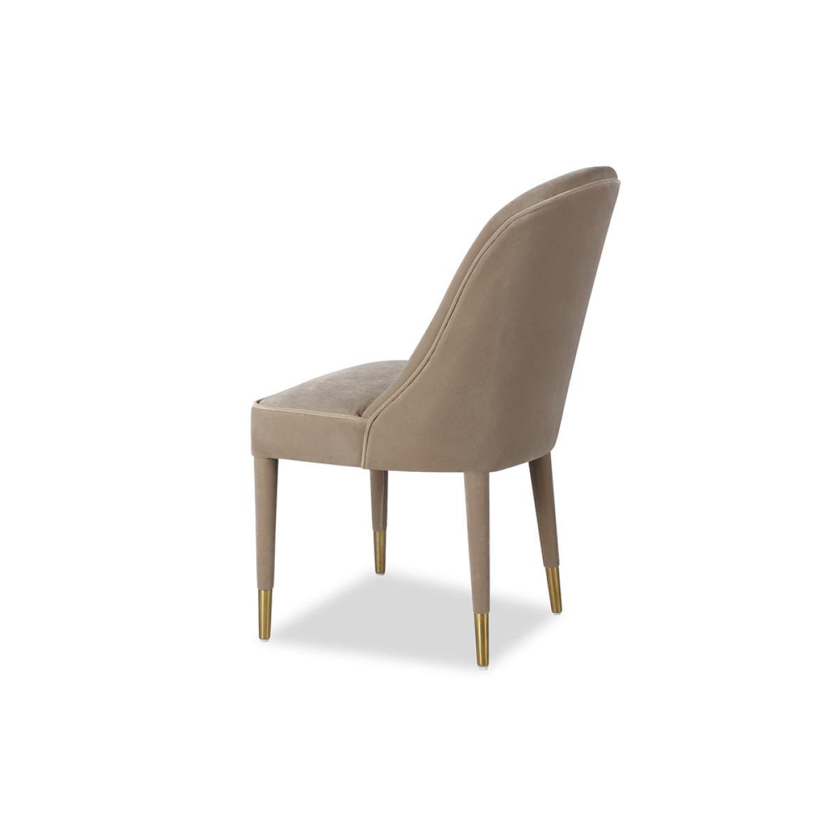 Liang & Eimil Viva Baxter Mink Velvet Chair – image 3