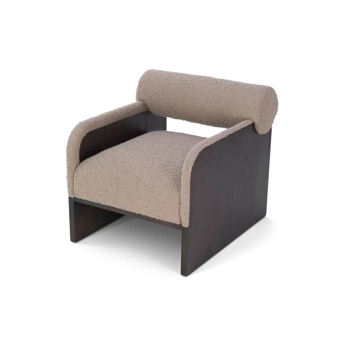 Liang & Eimil Elis Occasional Chair - Beverly Boucle Espresso Grey – image 2