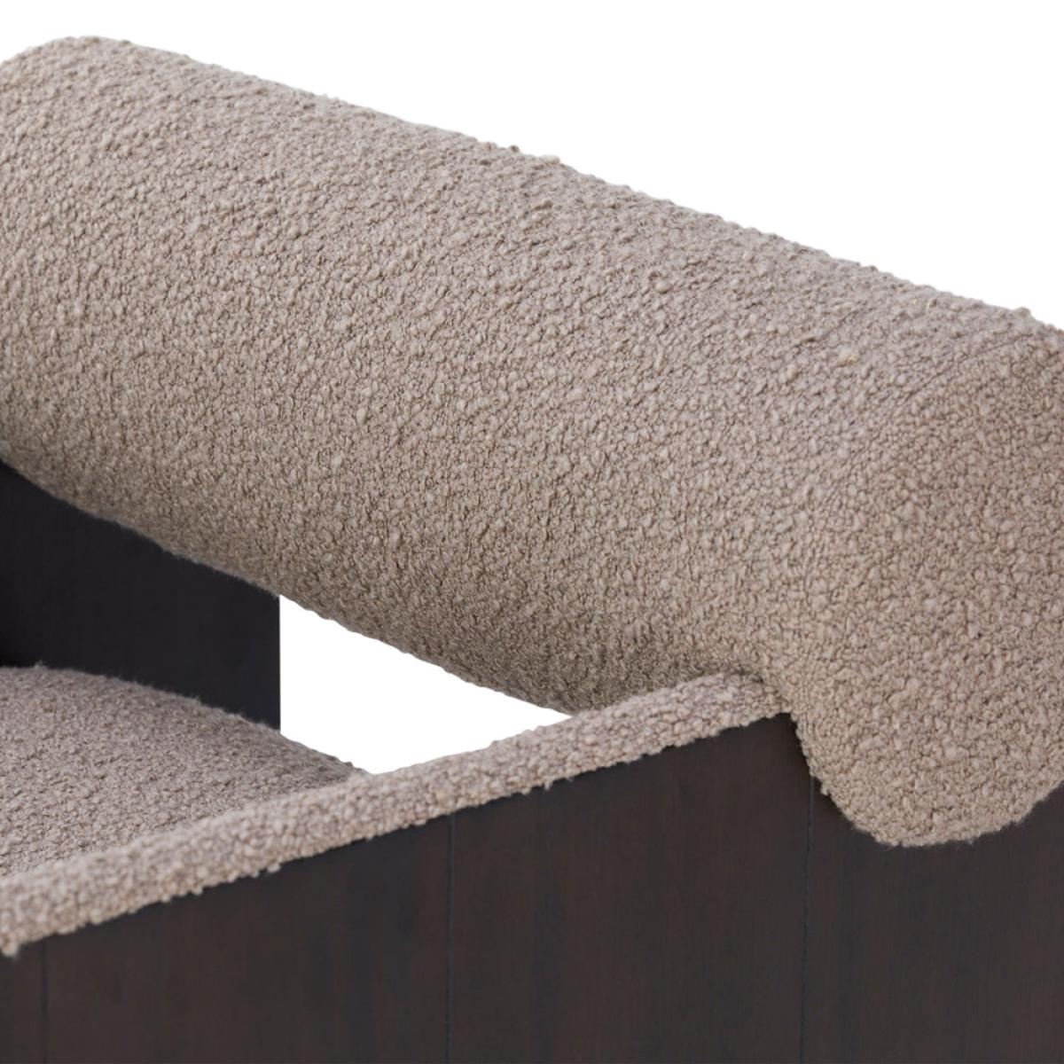 Liang & Eimil Elis Occasional Chair - Beverly Boucle Espresso Grey – image 5