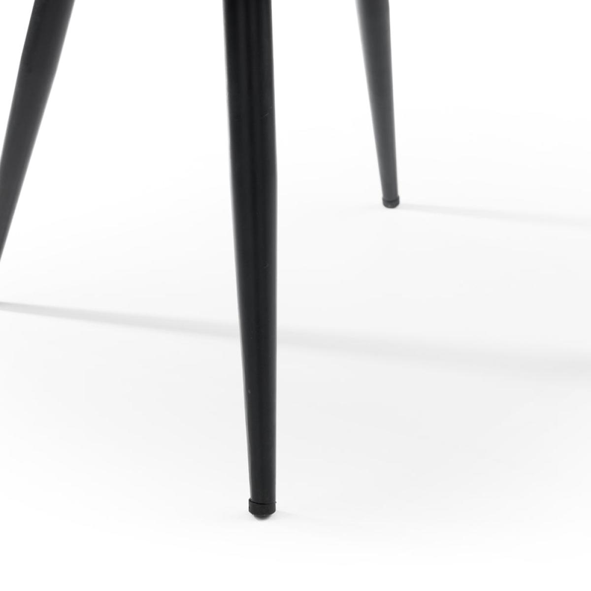 Olivia's Set of 2 Holly Scalloped Dining Chairs in Grey – image 6