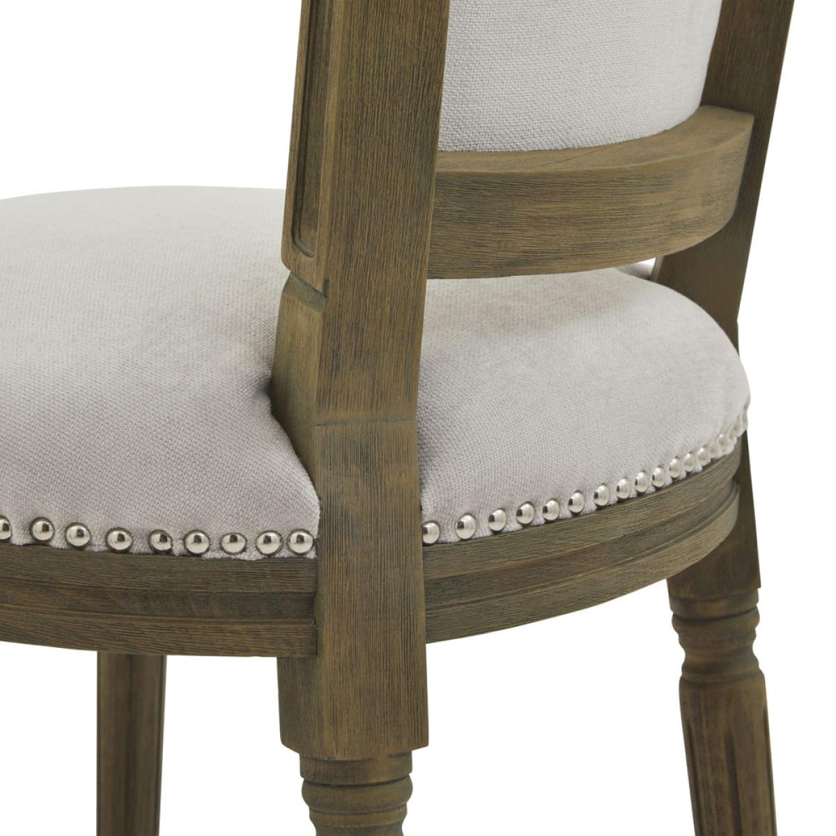 Hill Interiors Ripley Grey Dining Chair – image 6