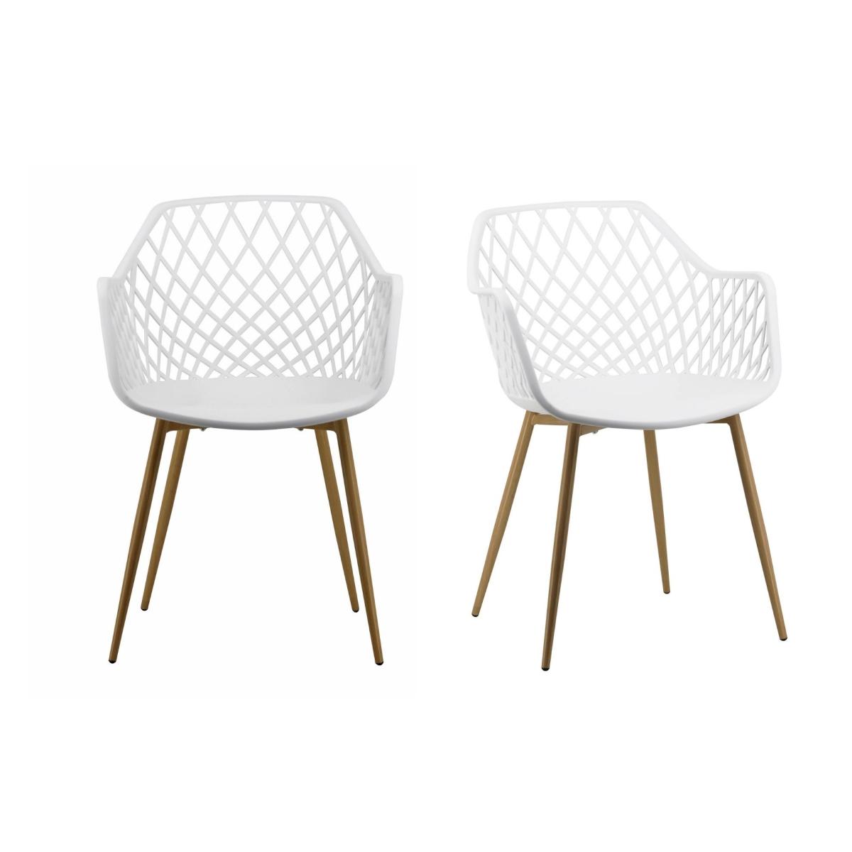 Arabella - Dining Chair - White - Set of 4 – image 2