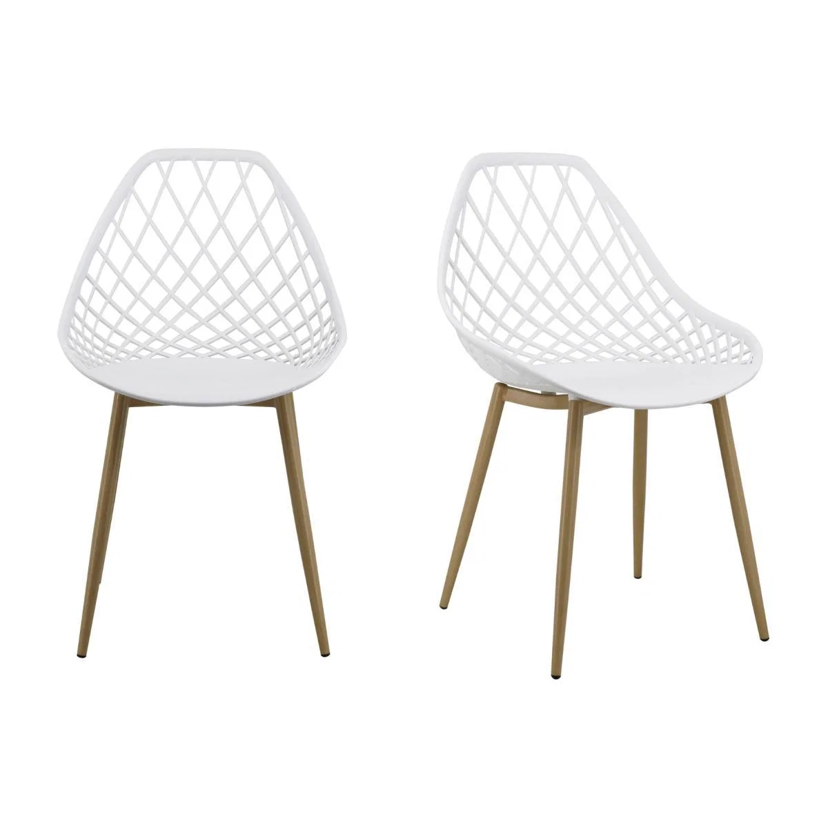 Aurora - Dining Chair - White - Set of 4 – image 1
