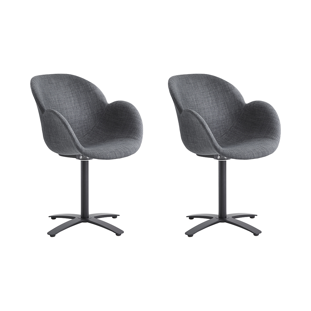 Caso-Swivel Chairs-Grey