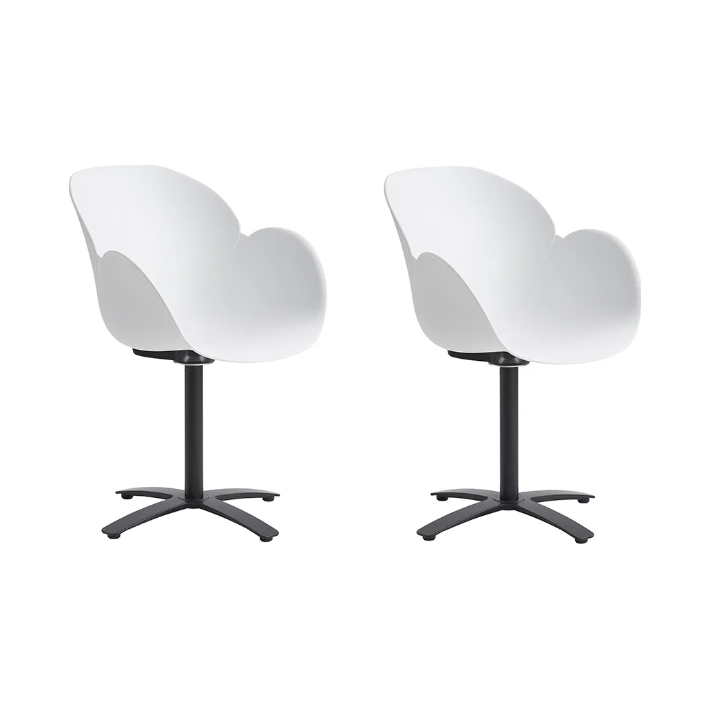 Caso-Swivel Chairs-White