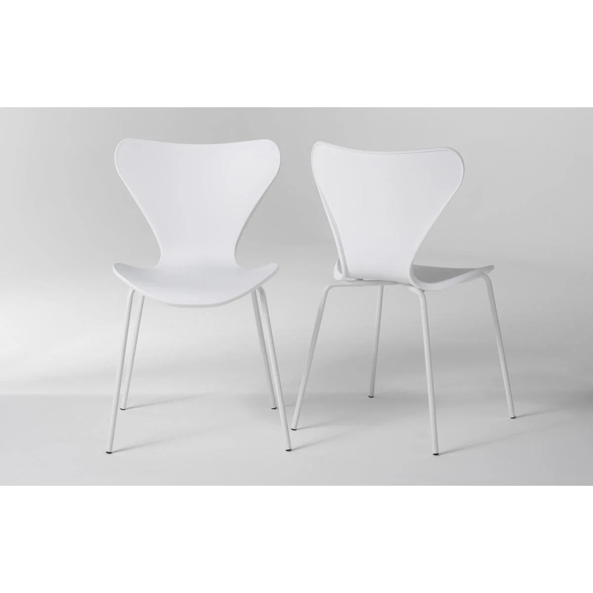 Fleur - Dining Chairs - Set of 4 - White
