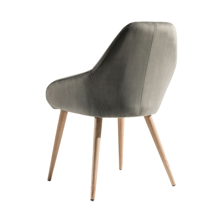 Maison - Velvet Chair - Grey - Set of 2 – image 2