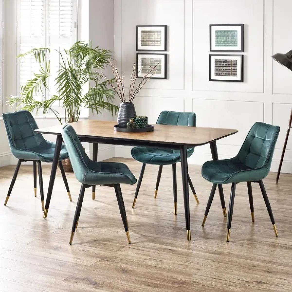Julian Bowen Hadid Dining Chair - Green – image 5
