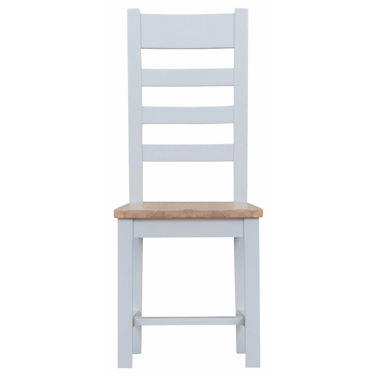 Tetbury Grey Ladder Back Dining Chair – image 2