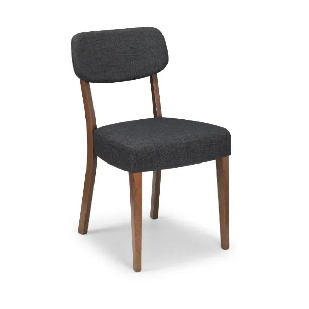 Julian Bowen Farringdon Chair In Walnut/Grey – image 7