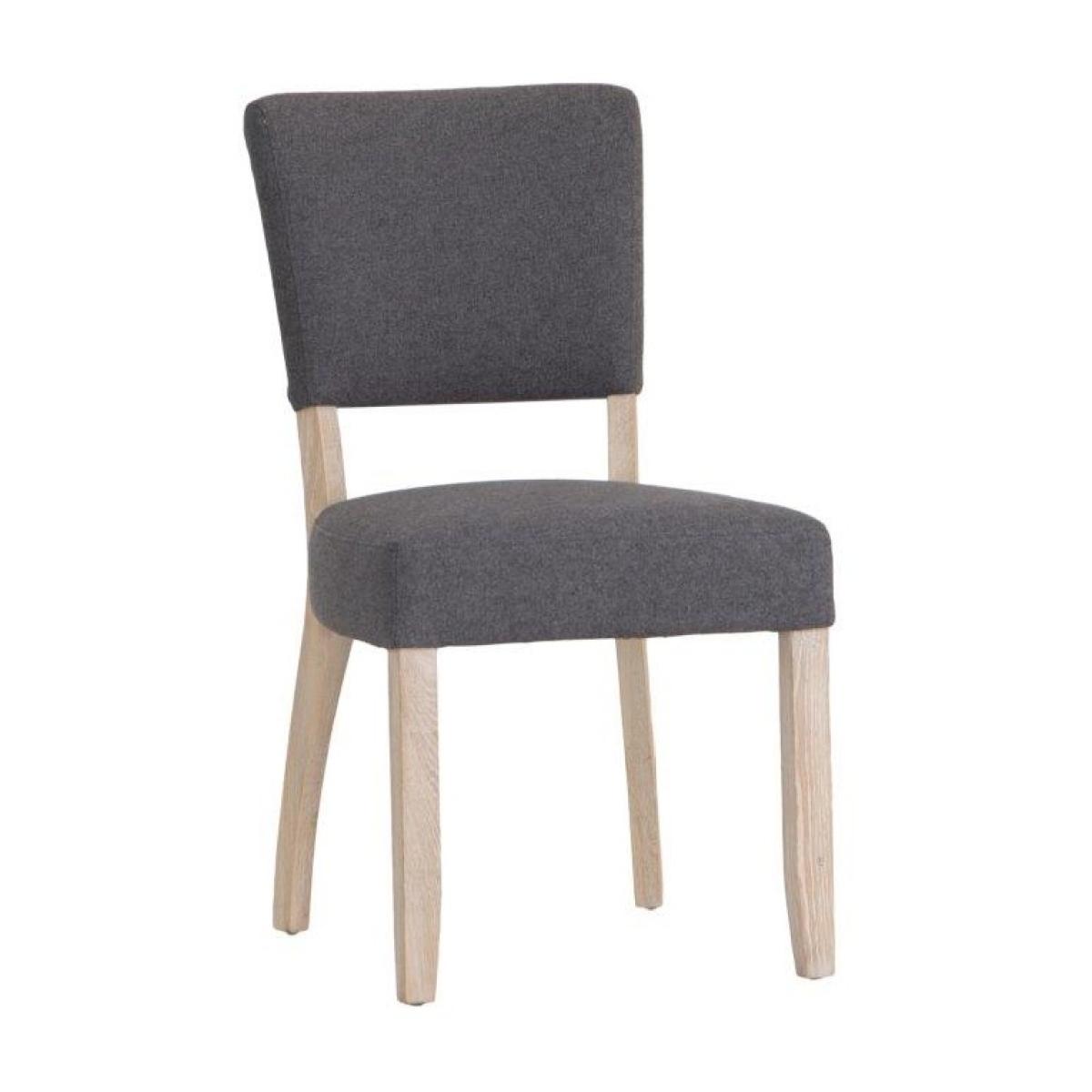 Clevedon Fabric Dining Chair - Grey – image 3