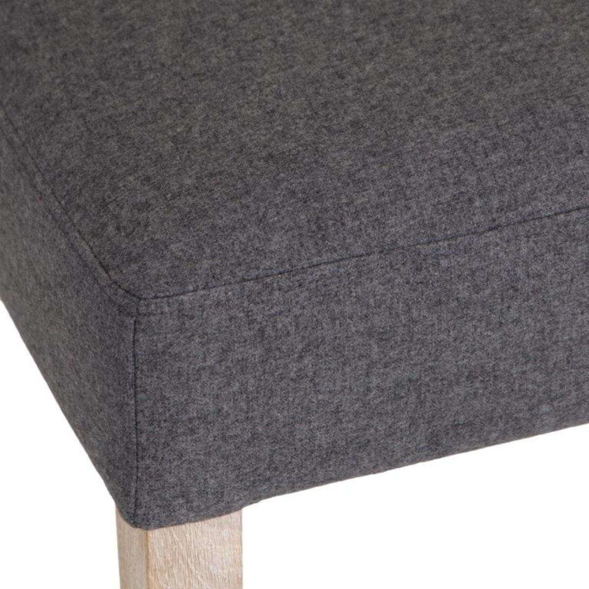 Clevedon Fabric Dining Chair - Grey – image 5