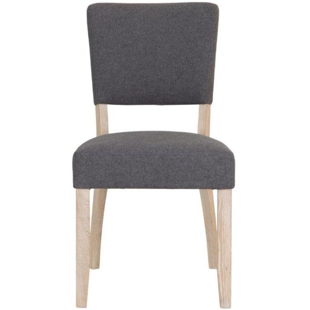 Clevedon Fabric Dining Chair - Grey – image 6
