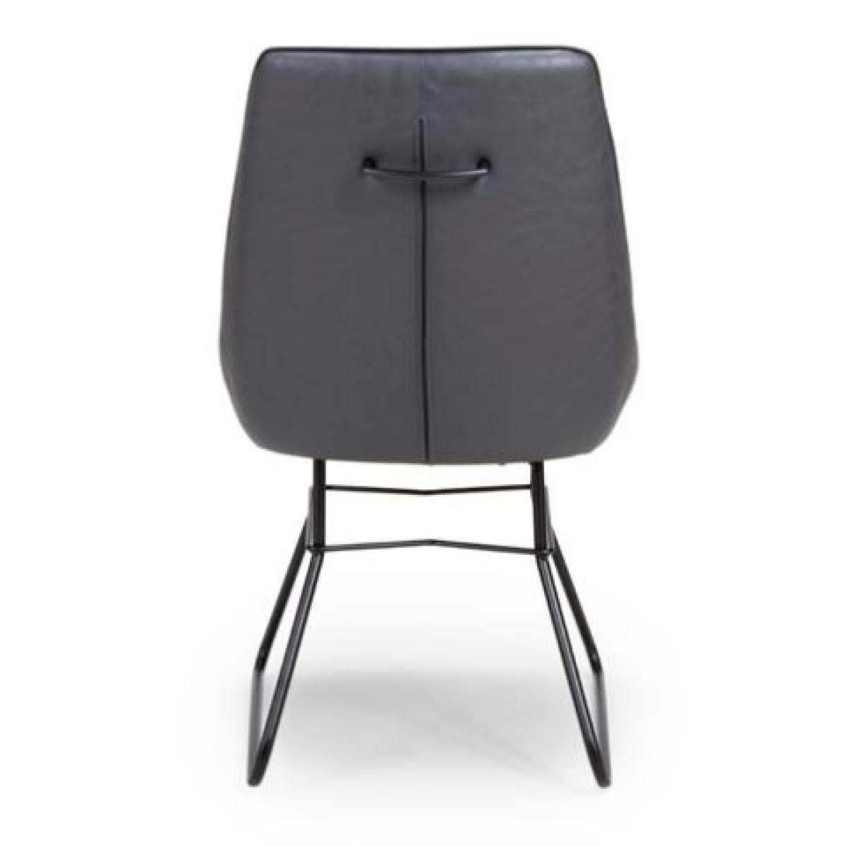 Chicago Dining Chair Grey – image 3