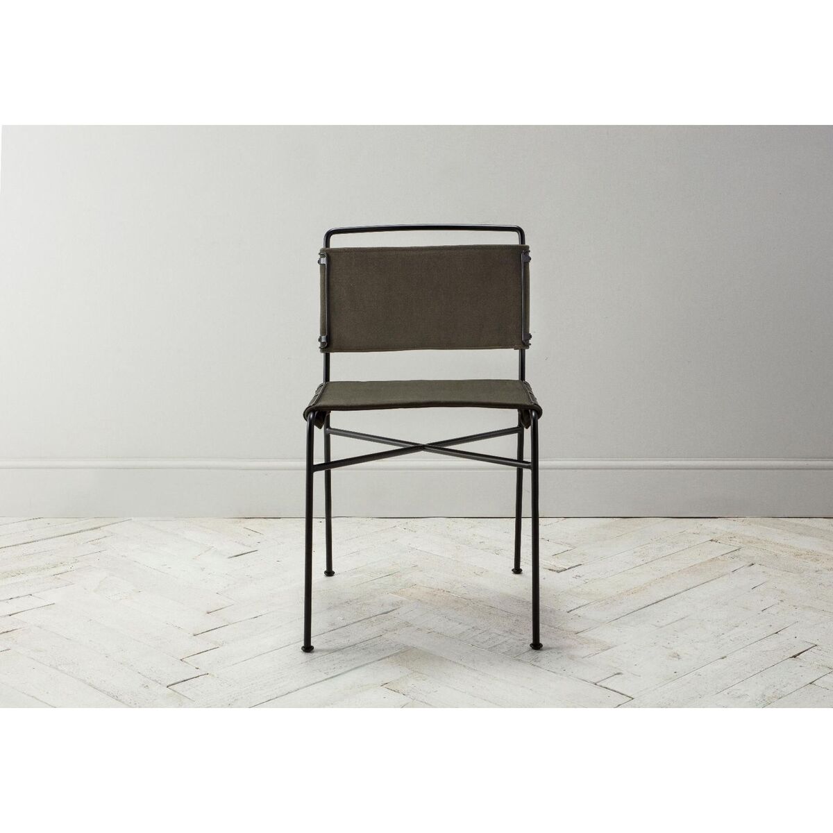 Redmond Dining Chair in Green, Set of Two – image 2