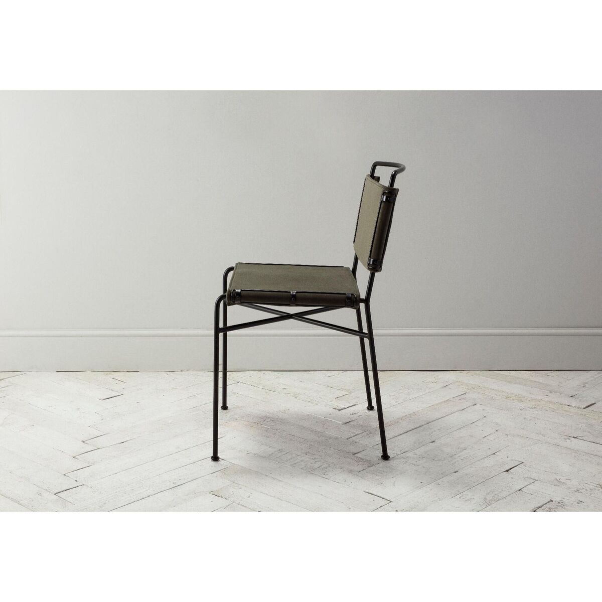 Redmond Dining Chair in Green, Set of Two – image 3