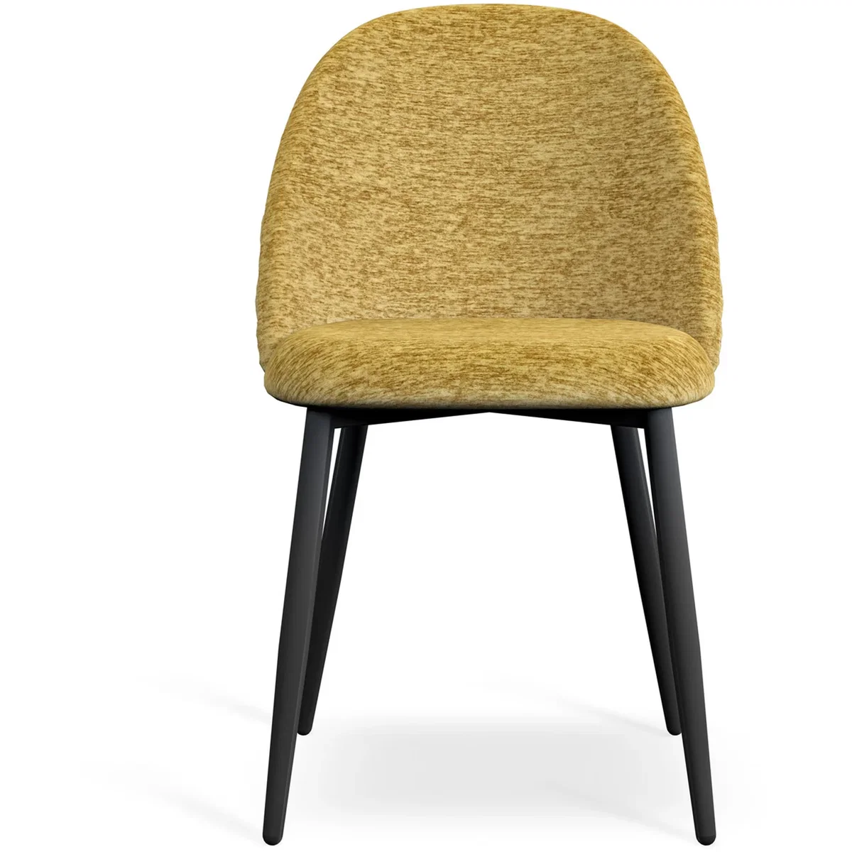 Raye Velvet Upholstered Dining Chairs Set of 6 - Grey – image 7