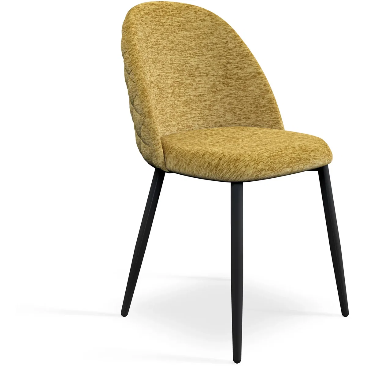 Raye Velvet Upholstered Dining Chairs Set of 6 - Grey – image 8