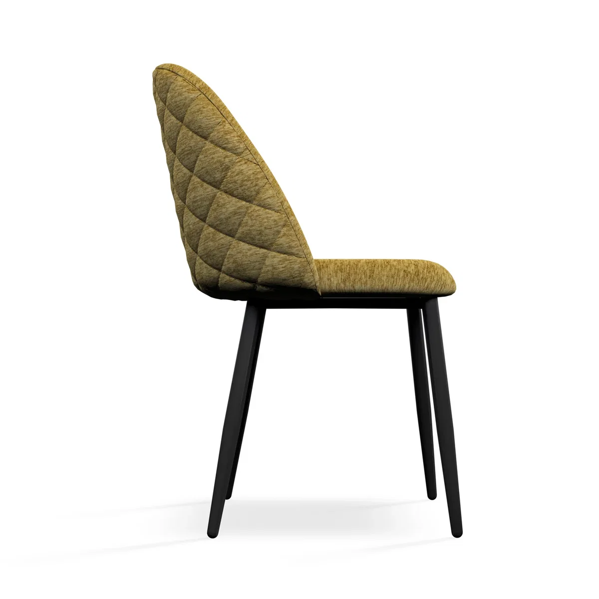 Raye Velvet Upholstered Dining Chairs Set of 6 - Grey – image 10