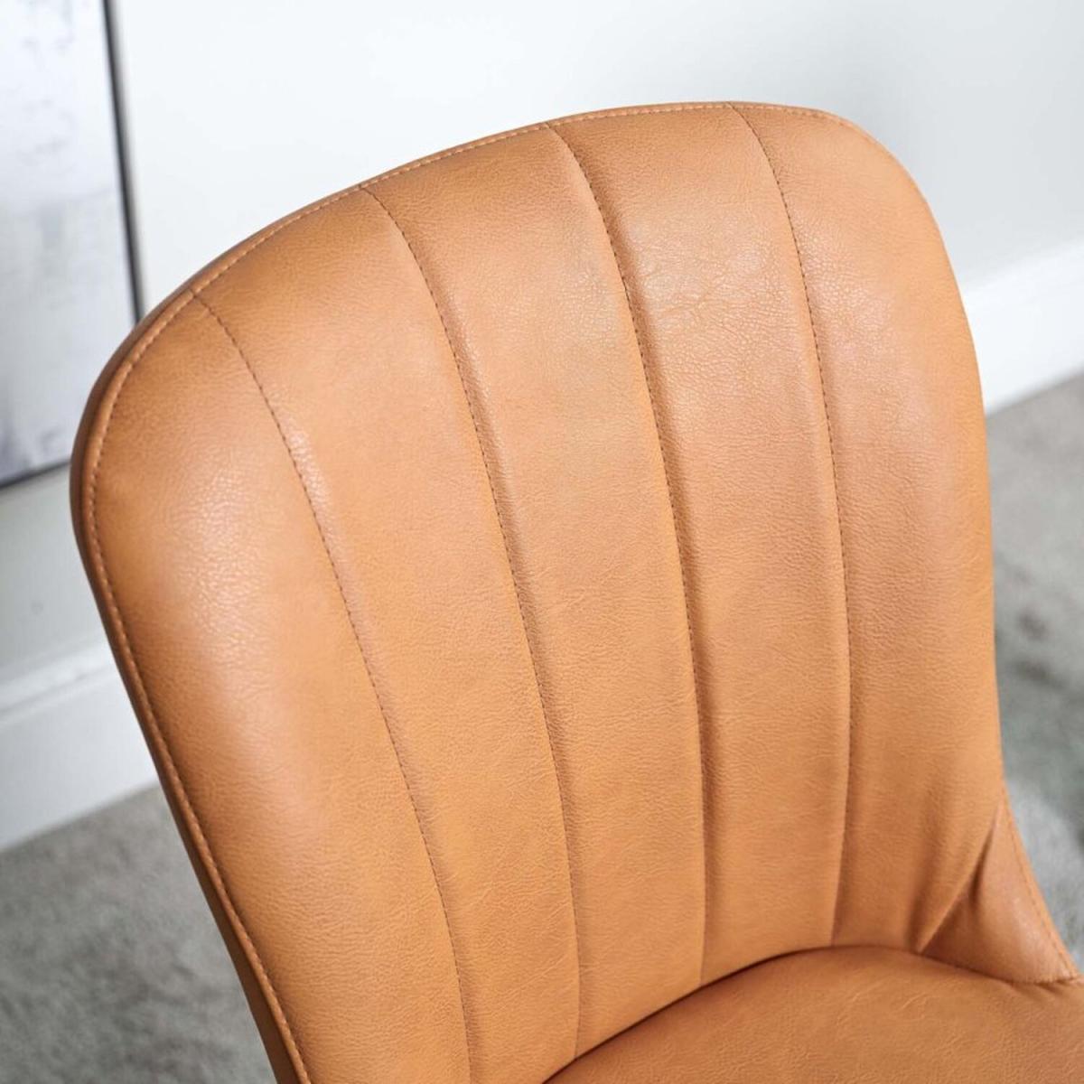 Set of 2 Firenza Dining Chairs - Tan – image 2