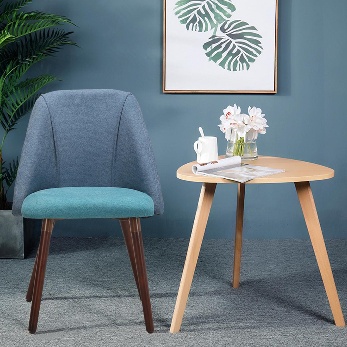 Fabric Side Dining Chair - Light Grey – image 7