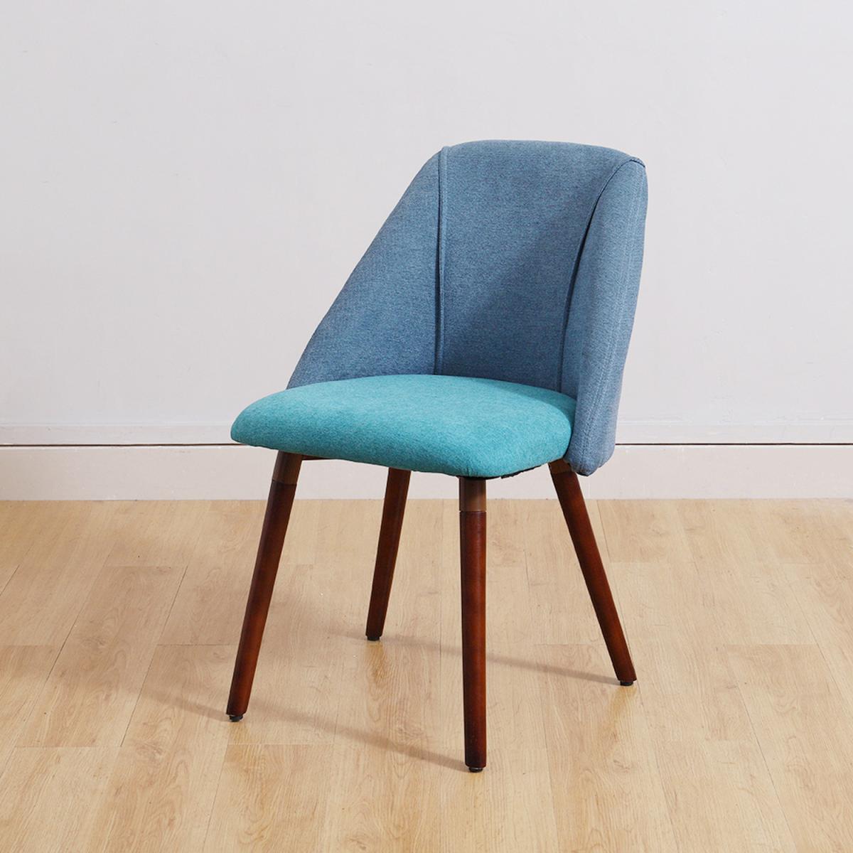 Fabric Side Dining Chair - Light Grey – image 10