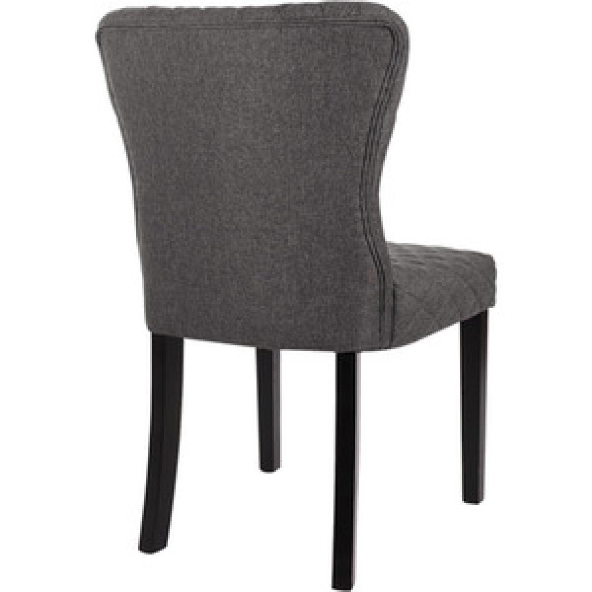 Linen Dining Chairs - Grey – image 10