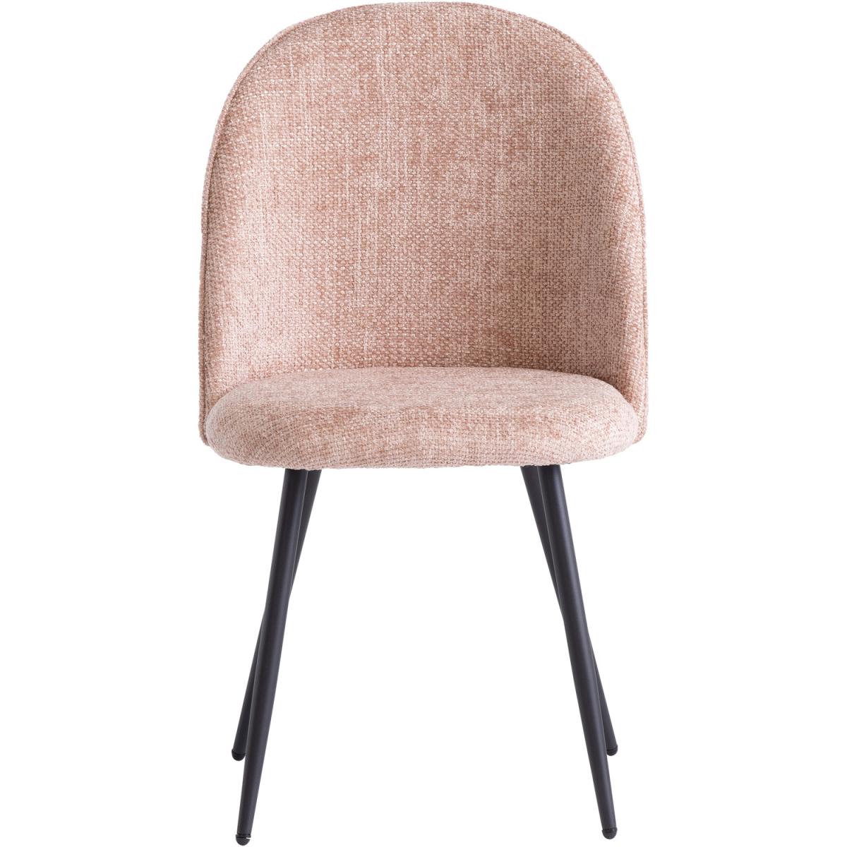 Flamingo Ramona Fabric Dining Chair - Pink – image 2