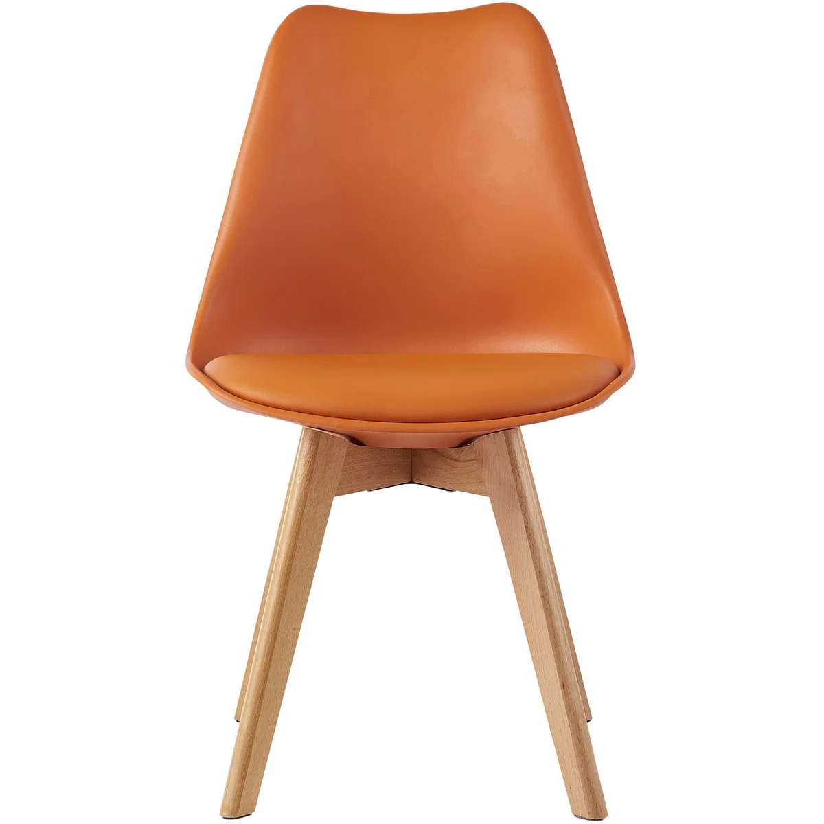Dining Chairs Designer Chairs Wooden Home Office Commercial EVA - Red – image 12