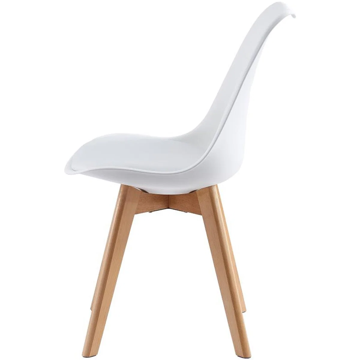 Dining Chairs Designer Chairs Wooden Home Office Commercial EVA - Red – image 17