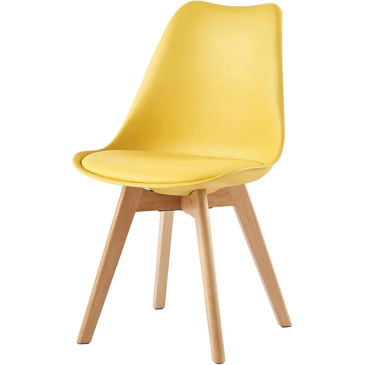 Dining Chairs Designer Chairs Wooden Home Office Commercial EVA - Red – image 19