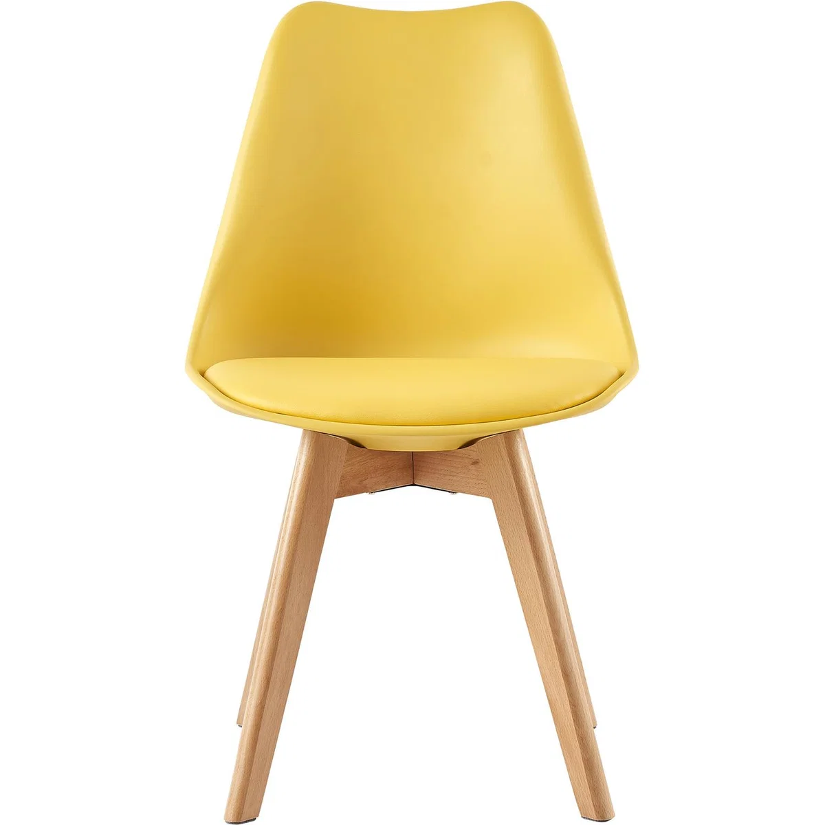 Dining Chairs Designer Chairs Wooden Home Office Commercial EVA - Red – image 20