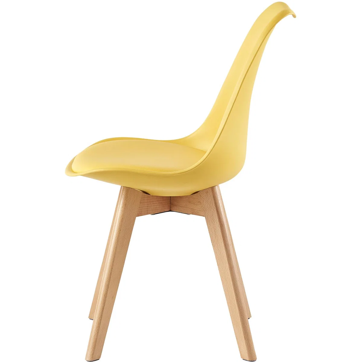 Dining Chairs Designer Chairs Wooden Home Office Commercial EVA - Red – image 21