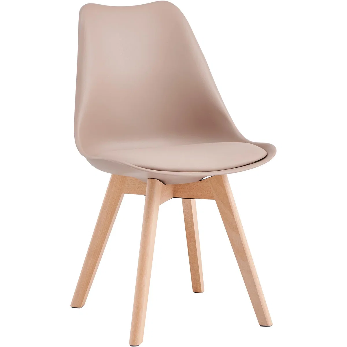 Dining Chairs Designer Chairs Wooden Home Office Commercial EVA - Red – image 38