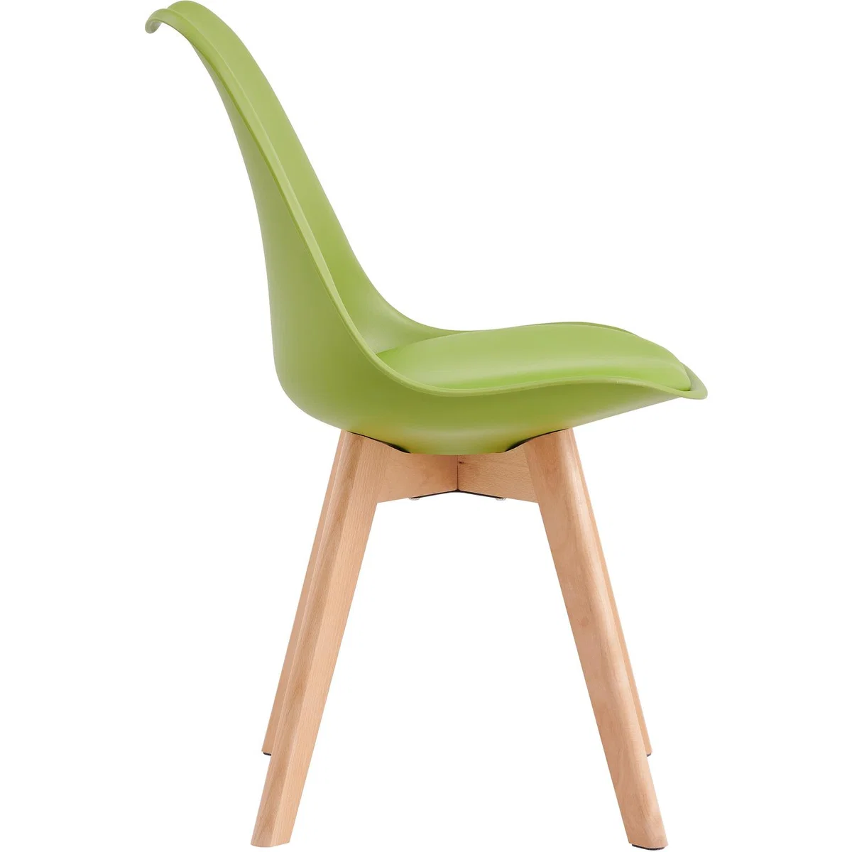 Dining Chairs Designer Chairs Wooden Home Office Commercial EVA - Red – image 40