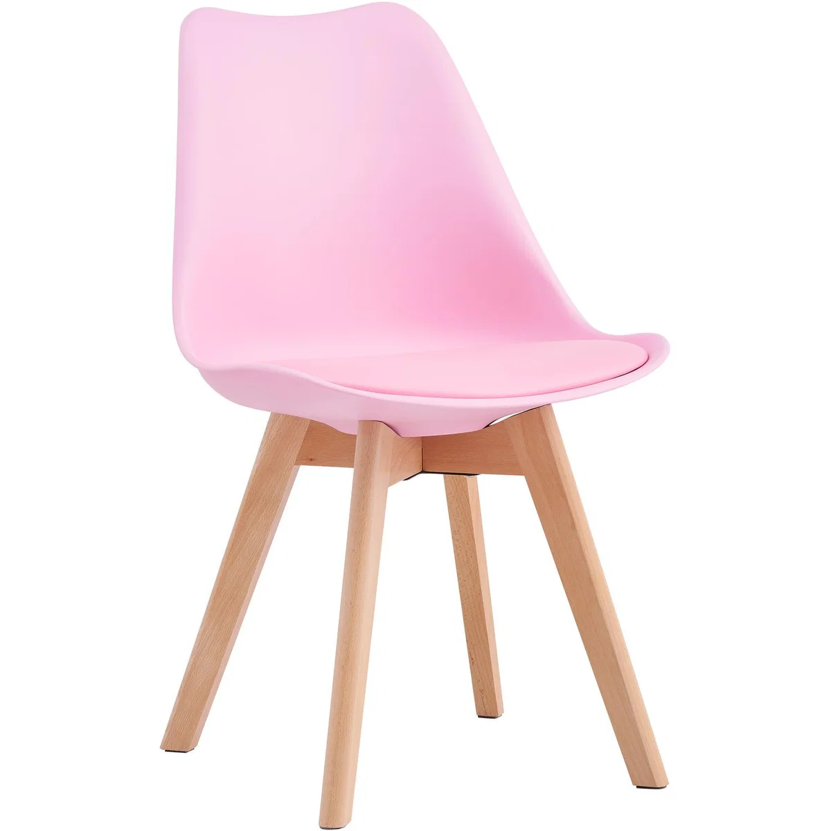 Dining Chairs Designer Chairs Wooden Home Office Commercial EVA - Red – image 46