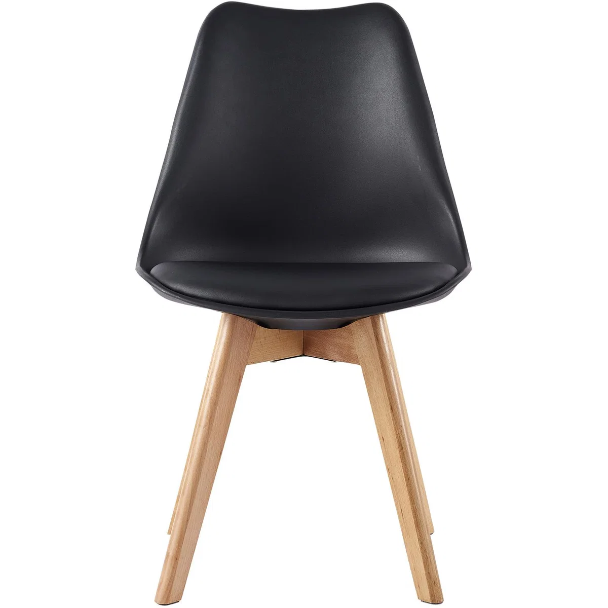 Dining Chairs Designer Chairs Wooden Home Office Commercial EVA - Red – image 9