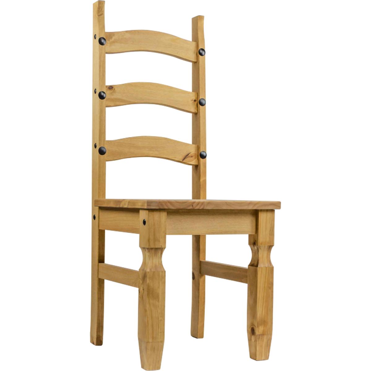 Corona Dining Chairs Pair - Antique Wax – image 2