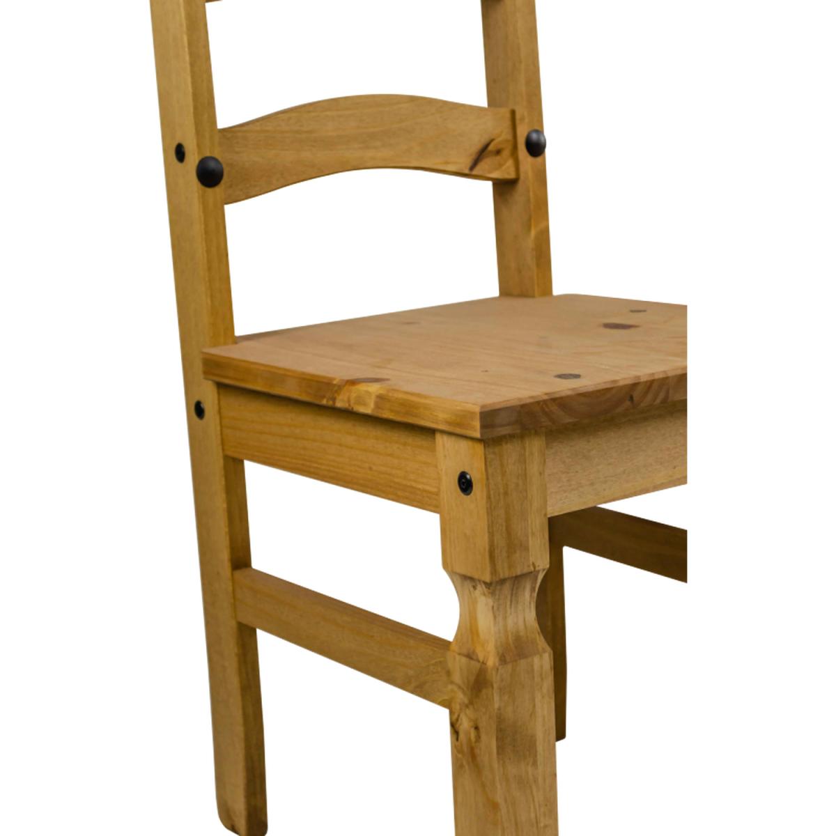 Corona Dining Chairs Pair - Antique Wax – image 3
